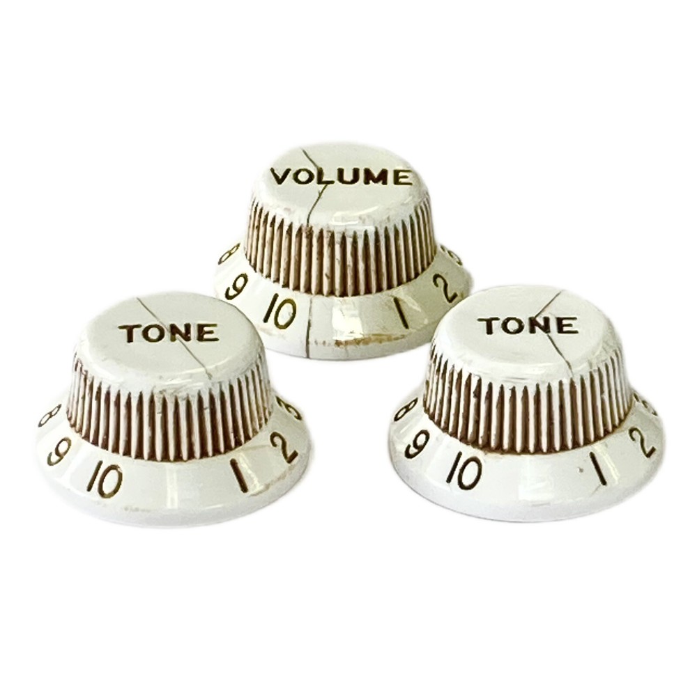 stratknobs Relic aging 50's Bakelite-style Inch for Fender® Stratocaster® Strat