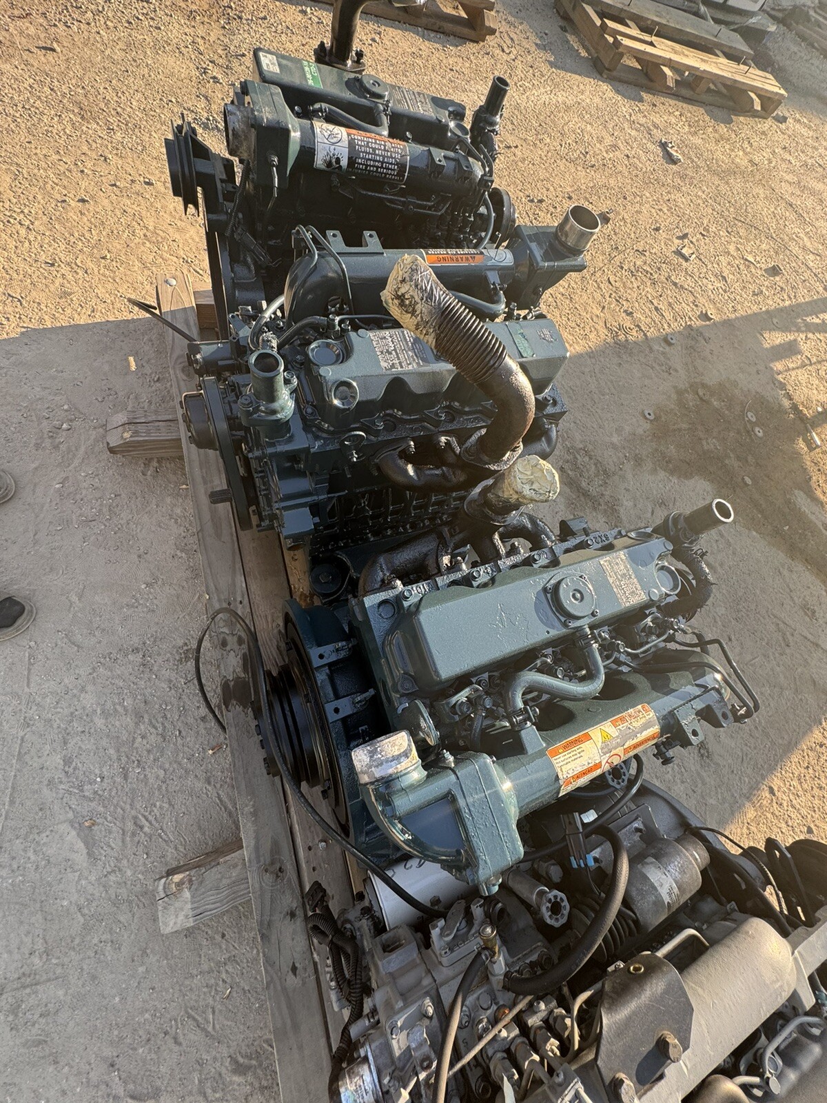 kubota v2203 4 cylinder diesel engine