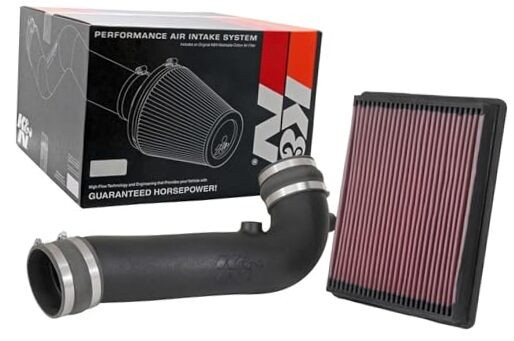 Cold Air Intake System: High-Flow Air Filter, Increase Performance & Towing:
