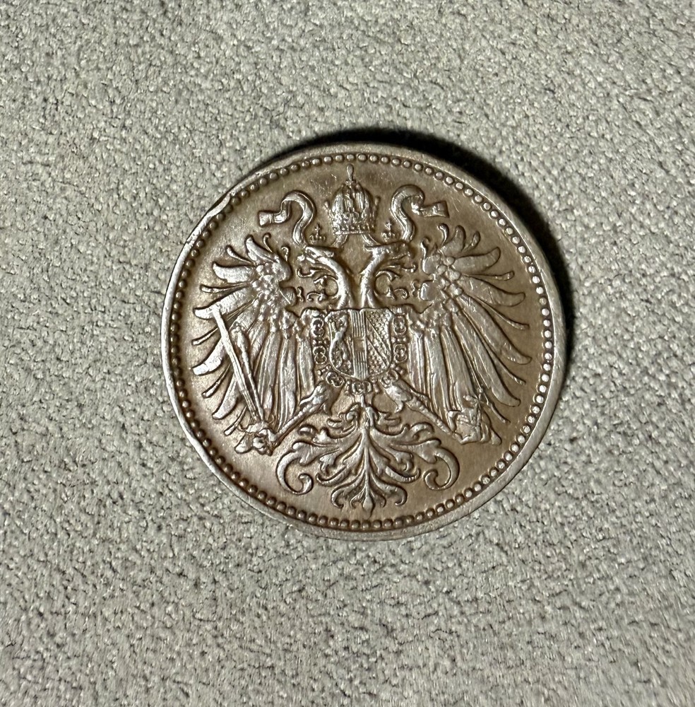 AUSTRIA 1896 2 Heller