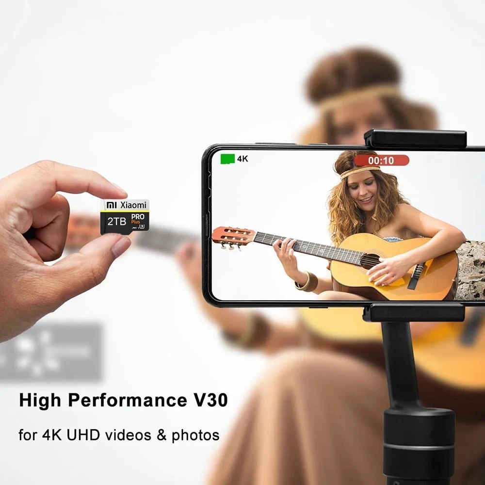 Micro SD Card Class 10 U3 A2 High Speed Memory Card with Adapter