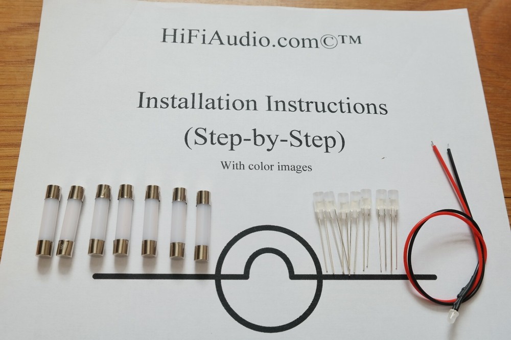 Marantz 2250B receiver replacement LED bulb lamp light set upgrade kit