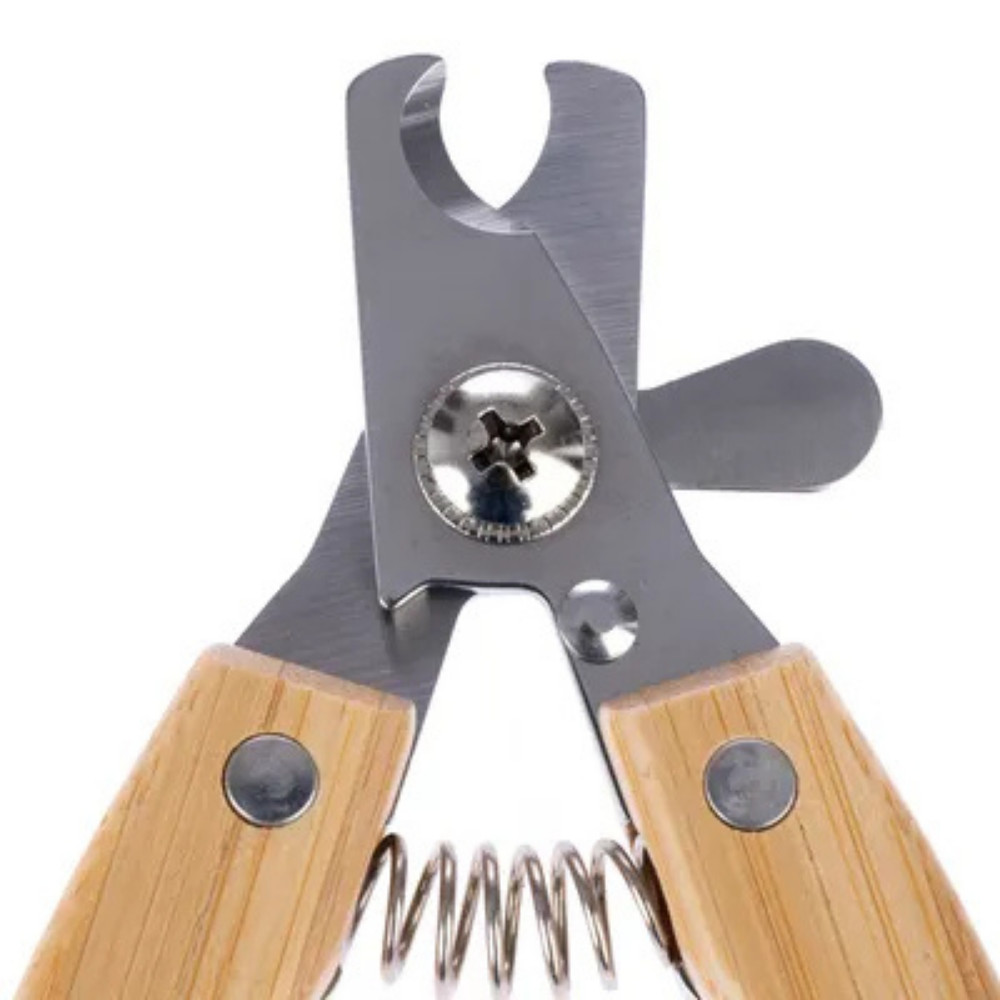 Kooa Bamboo Dog & Cat Nail Scissors, Small – Eco-Friendly Stainless Steel