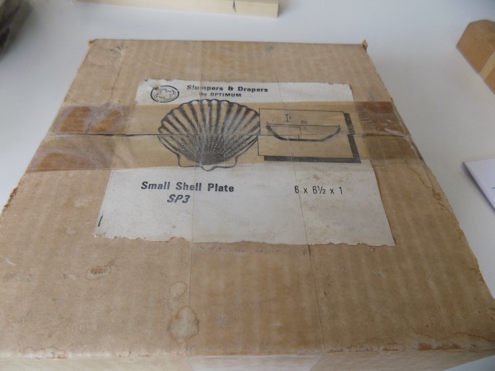 SLUMPING MOLD SMALL SHELL PLATE BY OPTIMUN NIB.