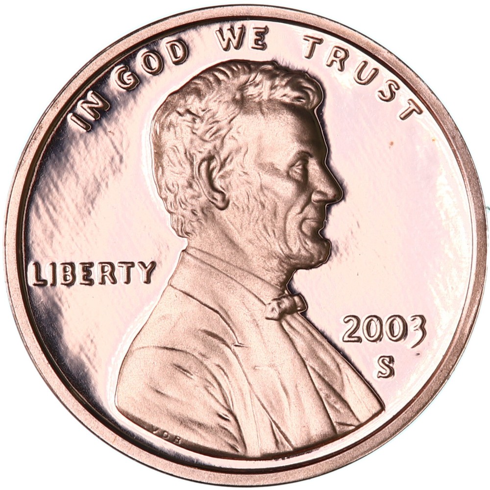 2003 S Lincoln Memorial Cent Gem Deep Cameo Proof Penny
