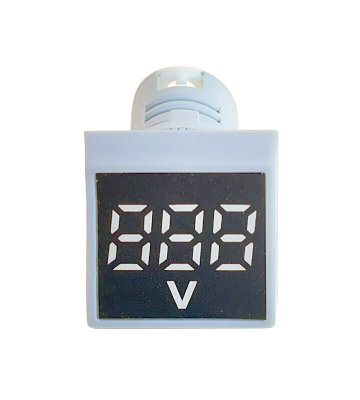 Digital Mini 22mm LED Display Volt Meter
