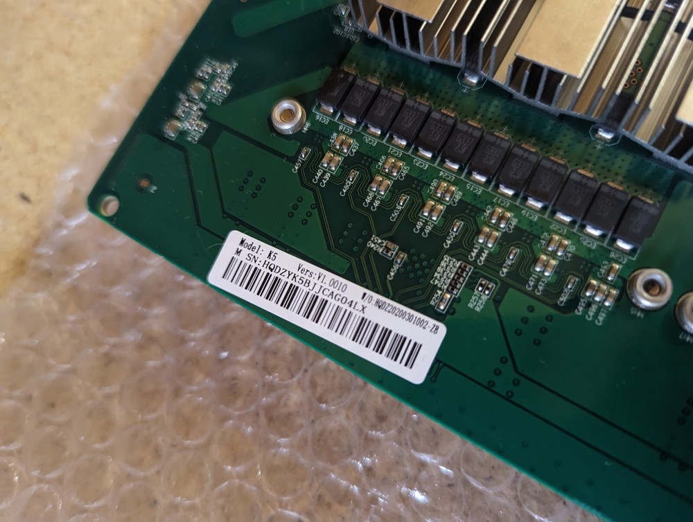New Working Antminer K5 Hashboard Guaranteed