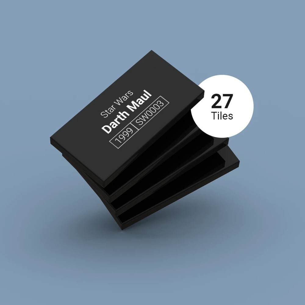 LEGO Star Wars Minifigures Identification Tiles