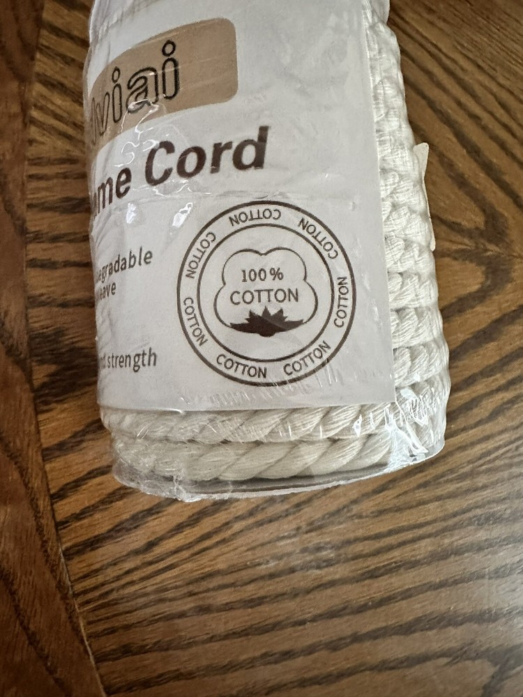 Hdviai Macrame Cord 8mm x 20 yards