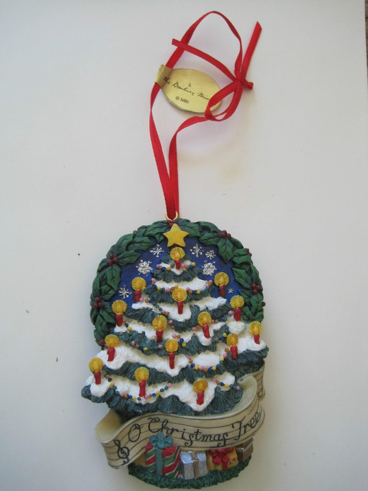Danbury Mint O Christmas Tree Ornament