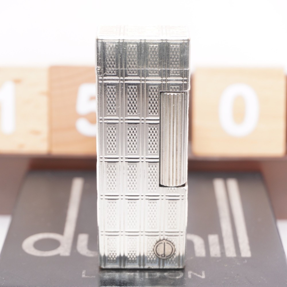 Dunhill Lighter Architectural Grille Pattern _Ultrasonically Cleaned_Working