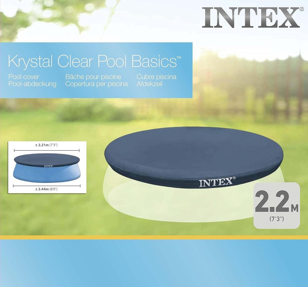 Intex Easy Set Pool Cover - 8 FT for Easy Set Inflatable Pools