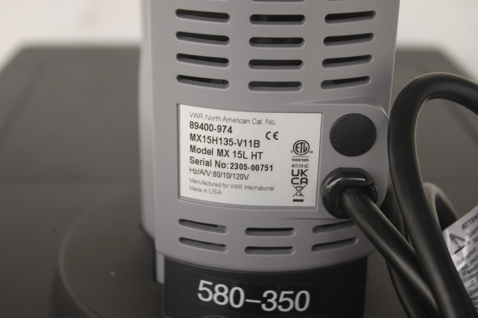 NEW VWR 89400-974 MX15H135-V11B MX 15L HT Heated Circulating Water Bath