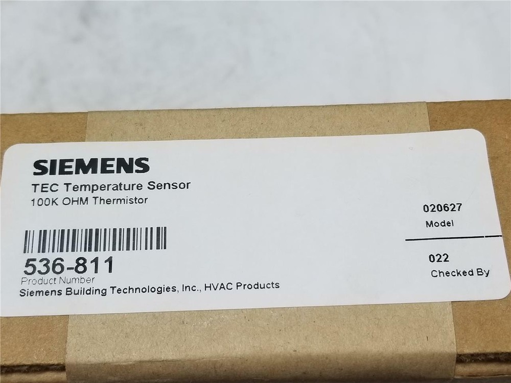 SIEMENS 536-811 DISCHARGE AIR SENSOR