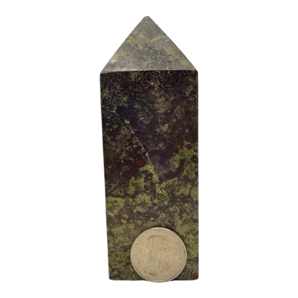 Dragon Blood Jasper Tower Obelisk