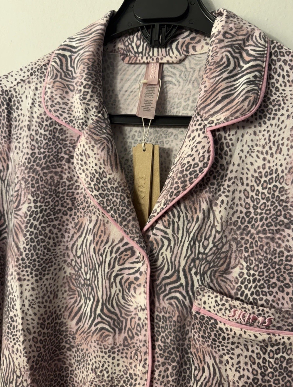 SKIMS SLEEP SHORT SLEEP SET SIZ M