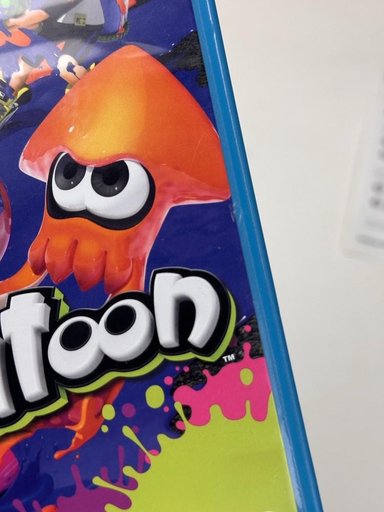❌CASE ONLY Splatoon Wii Case + Insert
