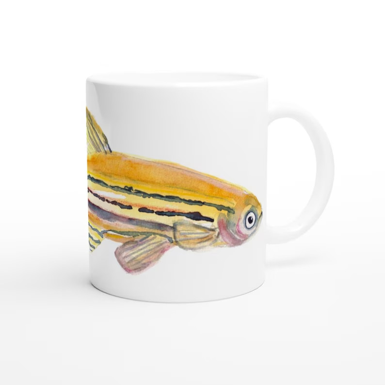 Zebrafish Mug Biology Coffee Cup Gift