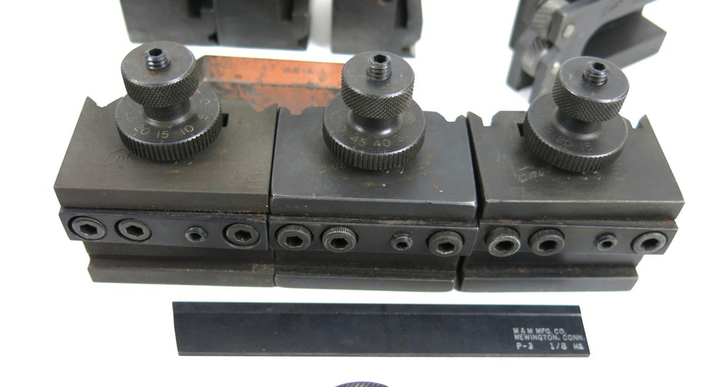 Enco Q35 Quick Change Tool Post and Holders 35B 35C 35D 35E