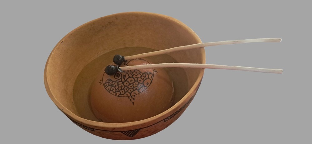 Handcrafted Water Drum – 12.8" (32 cm) Diameter