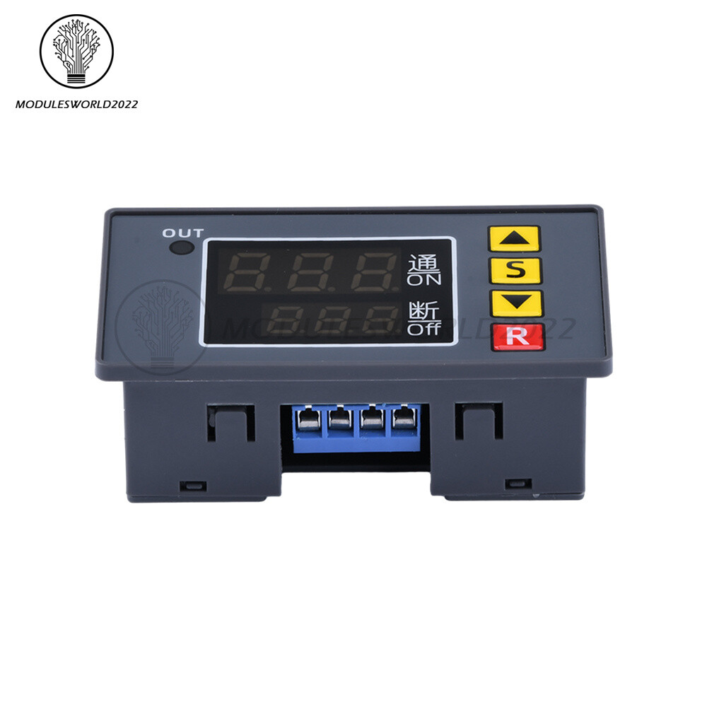 T3231 Programmable Digital Time Delay Relay Dual Display Timer Control Switch