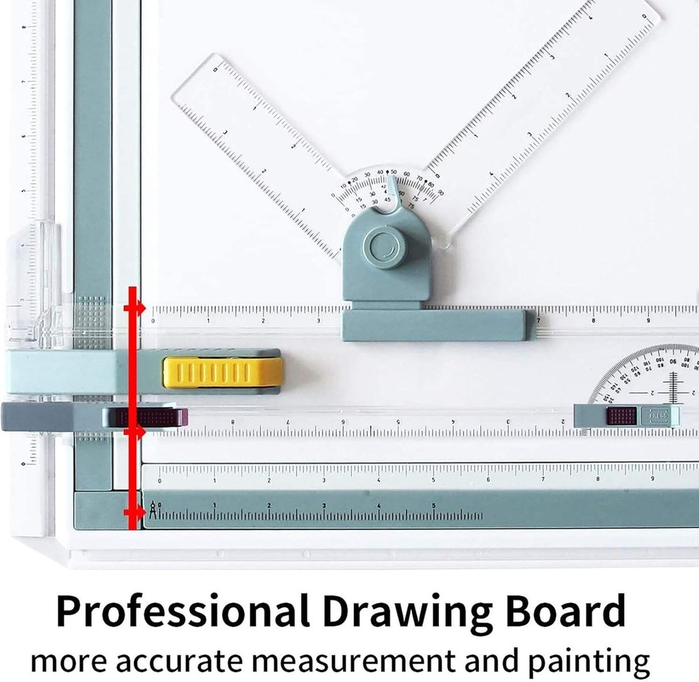 A3 Multifunctional Drawing Board with Parallel Motion & Adjustable Angle