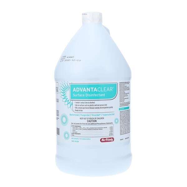 Hu-Friedy IMS-2128 AdvantaClear Surface Disinfectant 1 Gallon