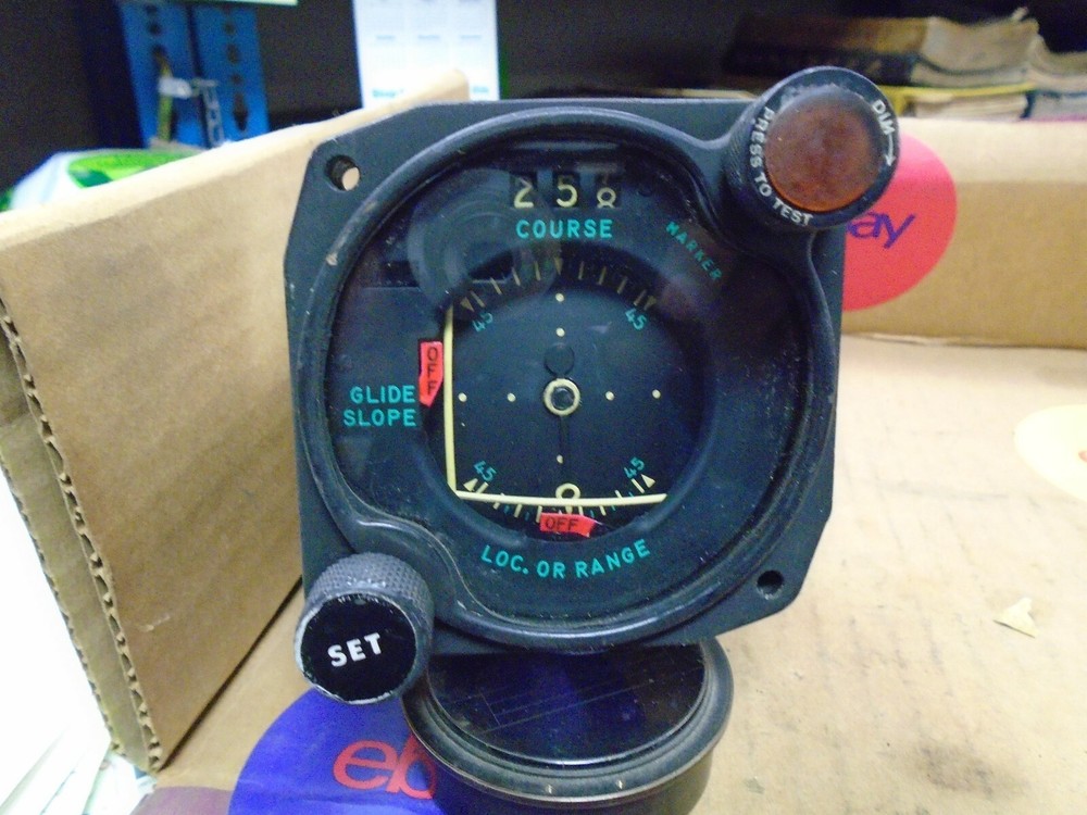 COURSE INDICATOR WITH GLIDESCOPE  P/N: ID-249A/ARN