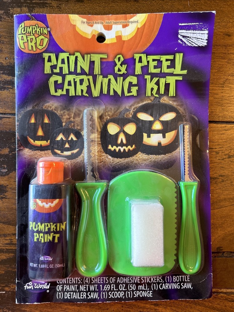 Paint & Peel Carving Kit