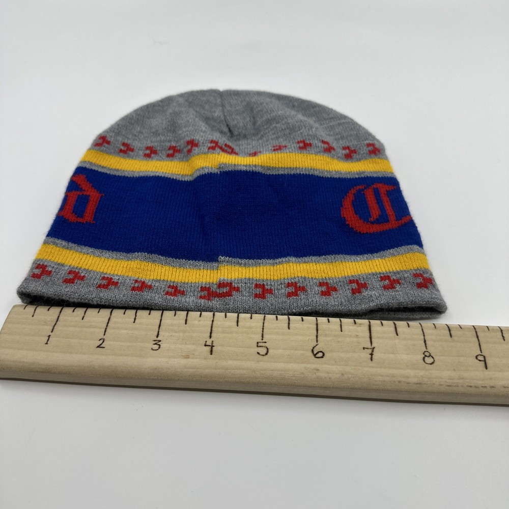 C.FR.England Knit Beanie Grey Multicolor