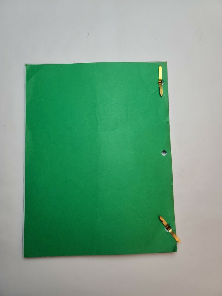 FALCON CREST / E.F. Wallengren 1985 TV Script, "Unfinished Business"
