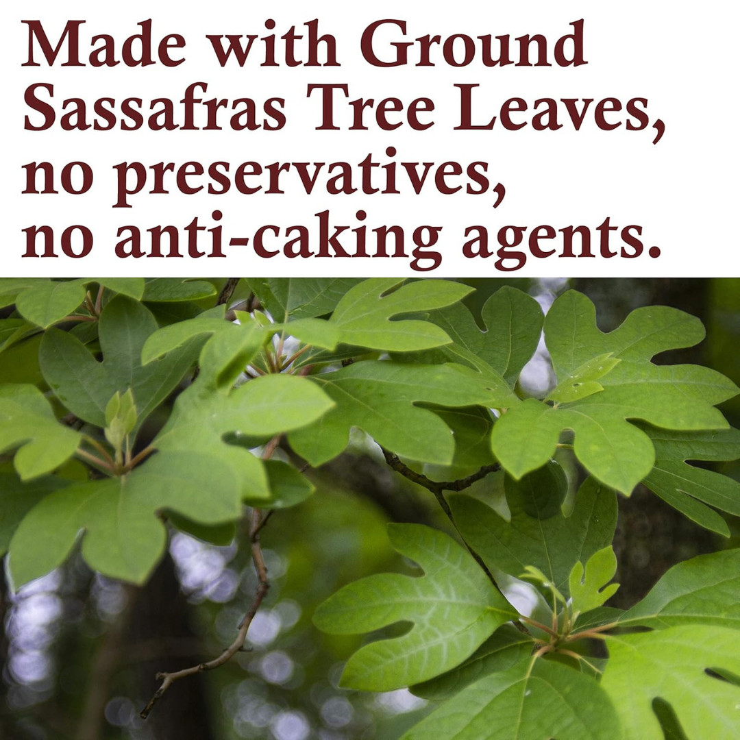 The Spice Way Gumbo File - (4 oz) Made with premium ground Sassafras tree leaves