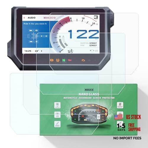 Nano Glass Motorcycle Dashboard Screen Protector Kit for KTM 1290 Super Duke