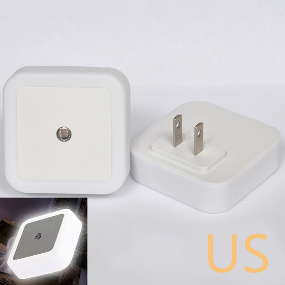 Kids Light Automatic LED Night Light Dusk Dawn Sensor Plug in Energy Saving