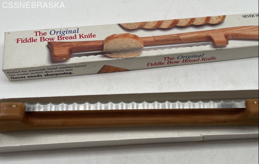 Fiddle Bow Bread Knife