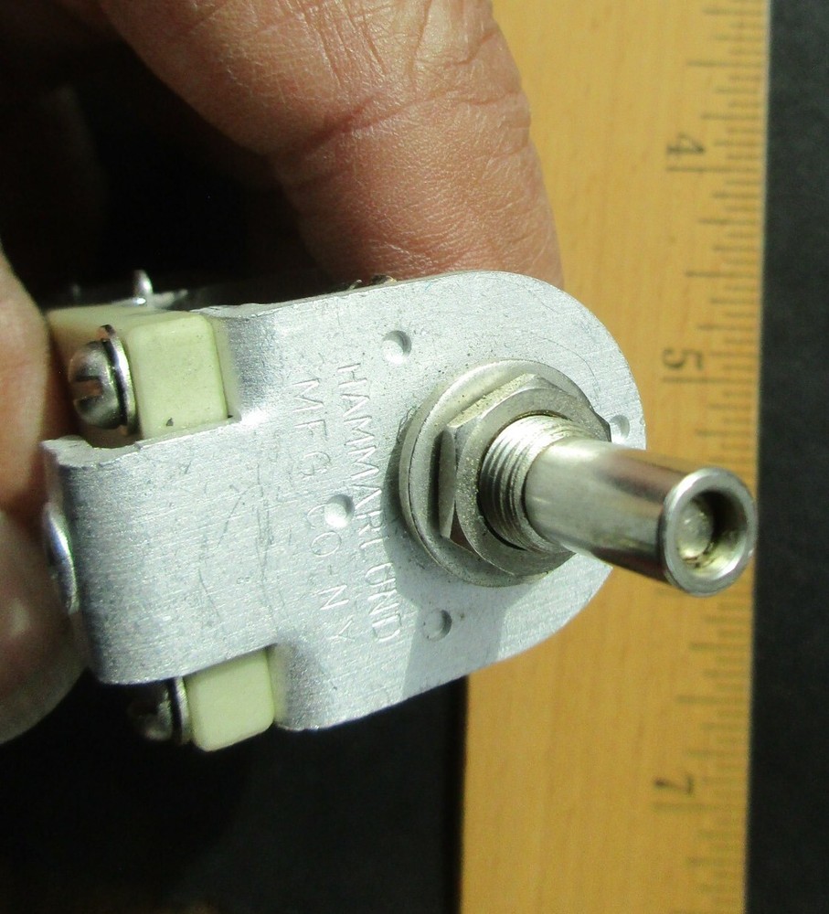 Hammarlund Air Variable Capacitor - HFD-50 Dual Sections