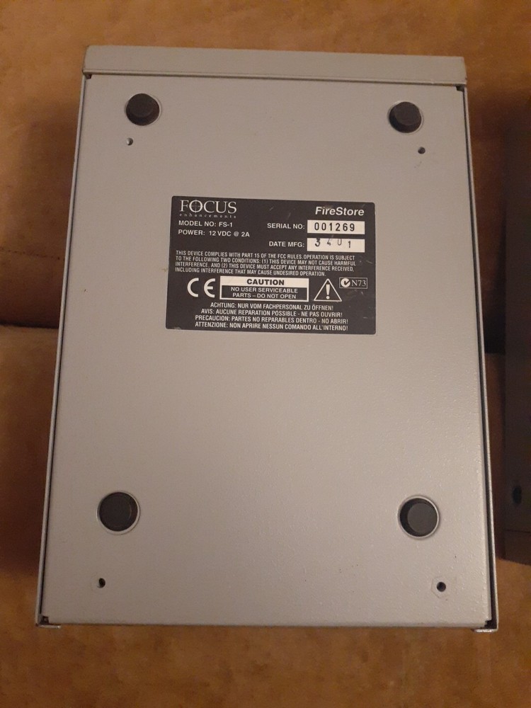 Focus FireStore FS-1 Portable DTE Disk Recording Module