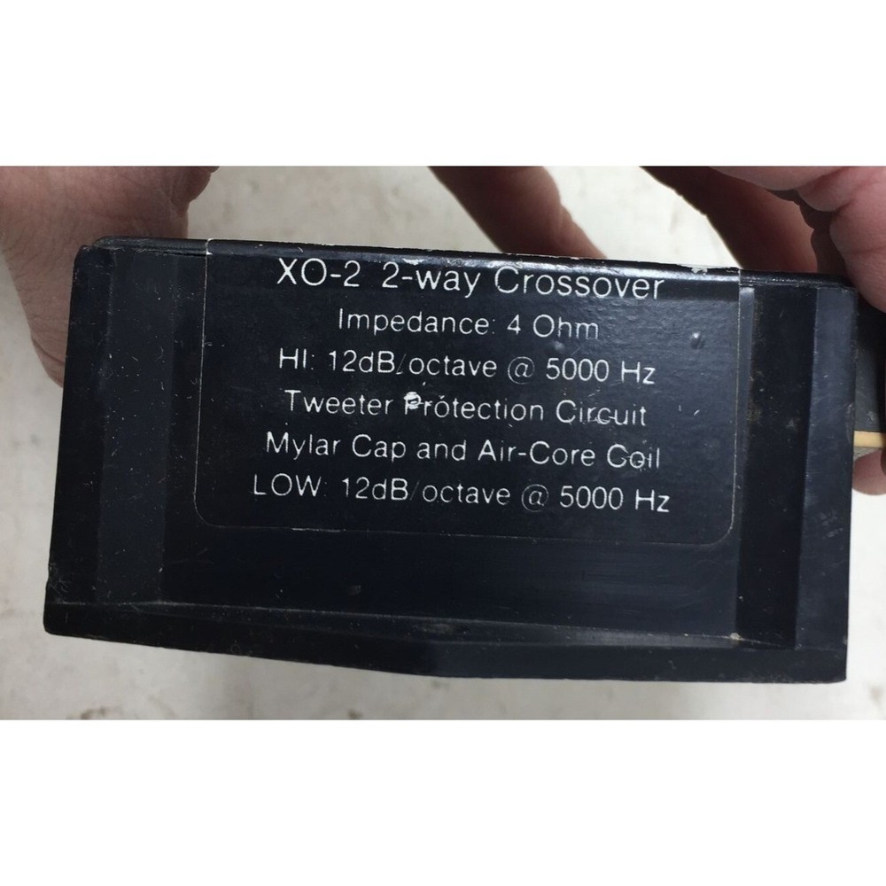 JL AUDIO XO-2 2-WAY CROSSOVER 4 Ohm