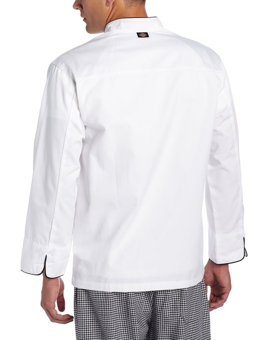Dickies Chef Executive Long Sleeve Chef Coat/Jacket Cloth Covered Buttons DC103