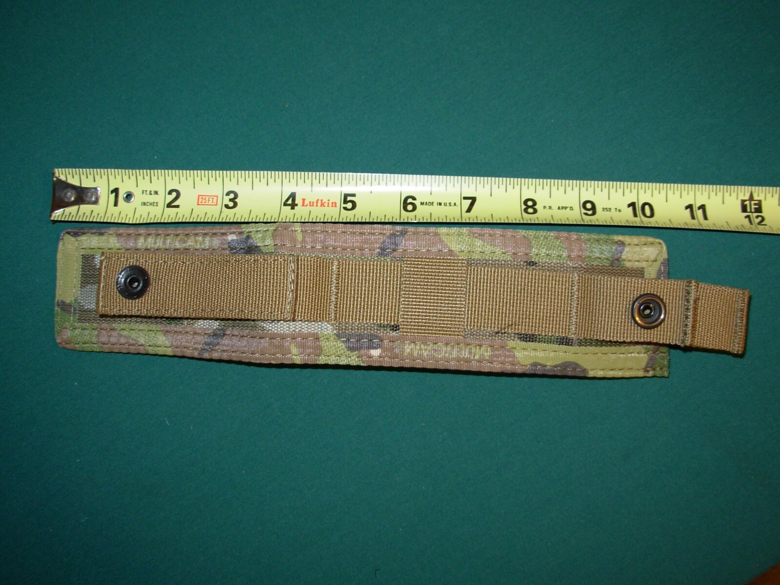 SMALL ADVANCED ARMAMENT CORP AAC NOMEX MULTICAM SUPPRESSOR POUCH Logo Tag