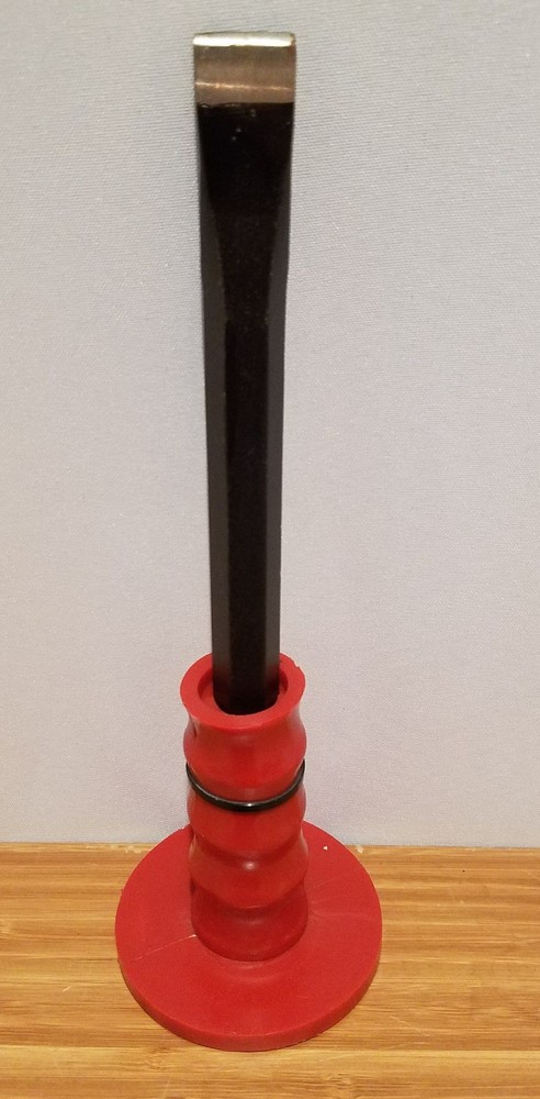 NOS Ace Hardware 10".x 5/8" Brick Chisel Square New on card Plastic grip