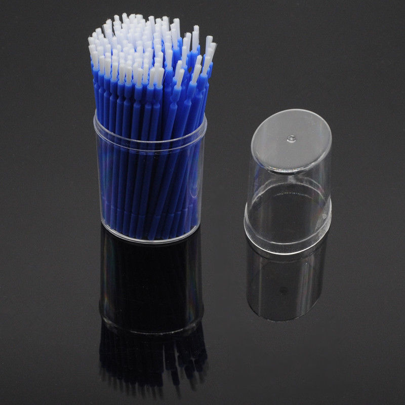 Dental Disposable Microbrush Applicator Micro Tip Brush Long Handle Gingival