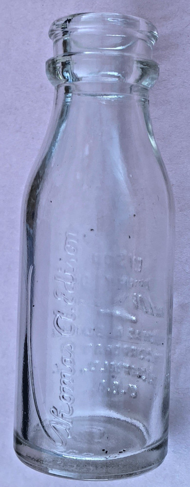 Thomas A. Edison - Battery Oil Bottle - Advertising Bottle
