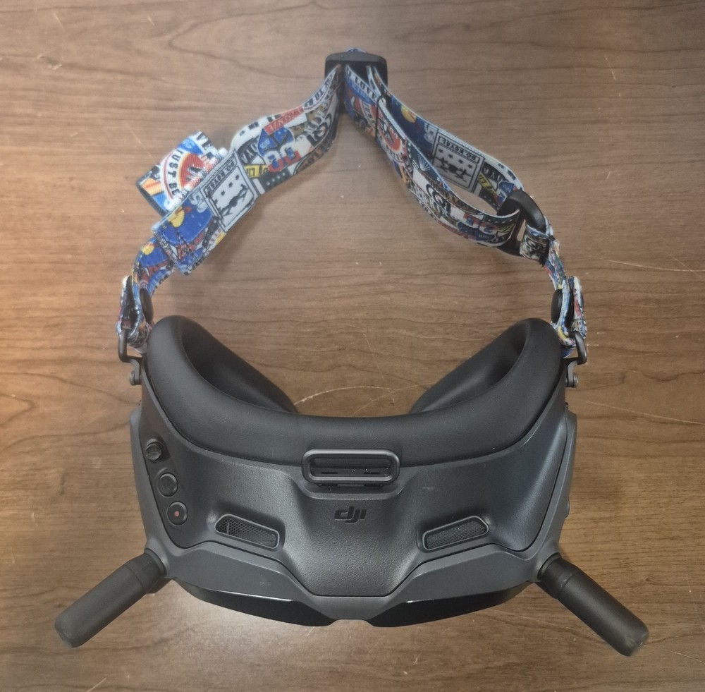 DJI Goggles V2 Used With Upgraded Headstrap And Battery