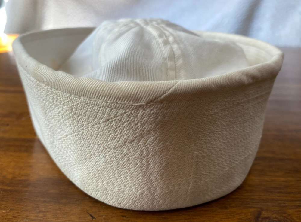 ORIGINAL WWII US NAVY ENLISTED DIXIE CUP HAT CAP
