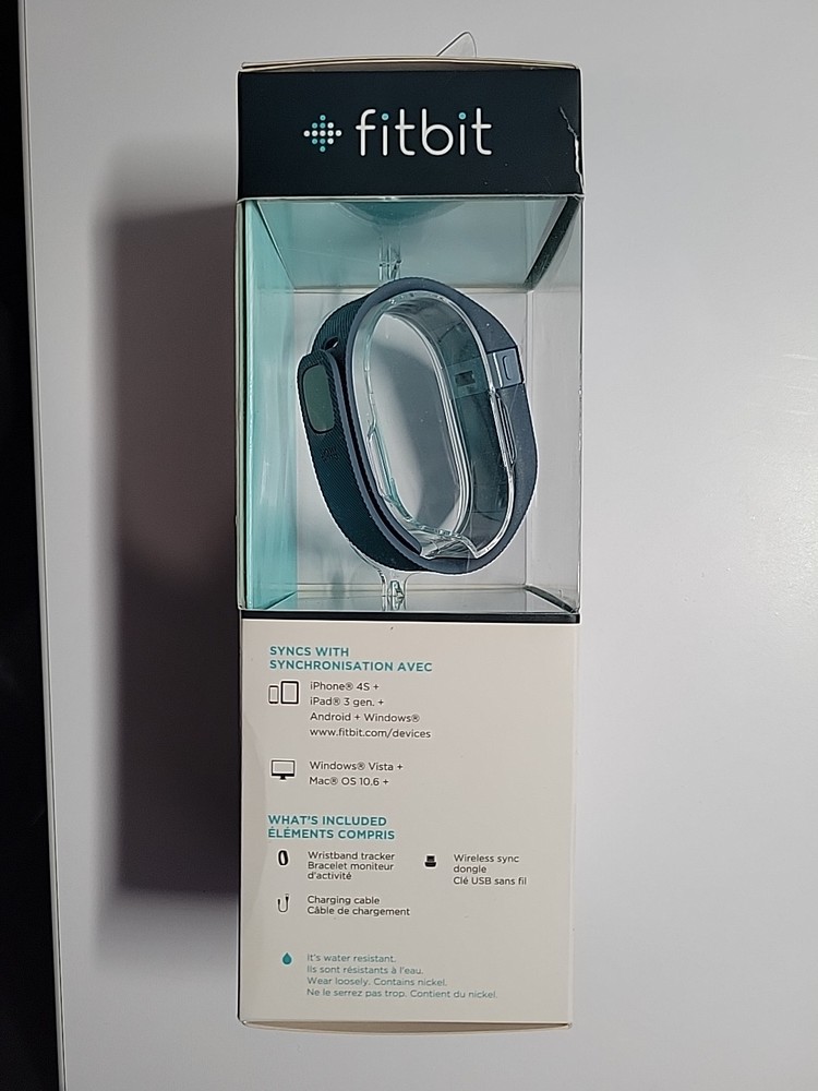 FitBit Charge Wireless Activity Tracker FB404BLK Large Black Sealed