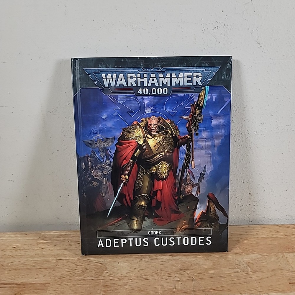 Codex: Adeptus Custodes - Warhammer 40k - New by Games Workshop