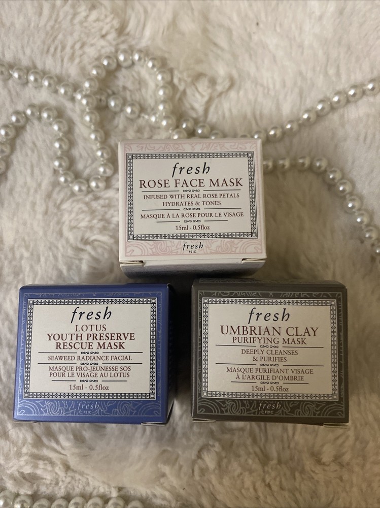 Fresh Mini Loves Mask Set (3 Pcs) NIB