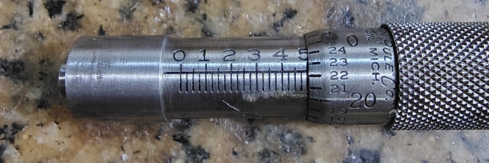 🗽LUFKIN MICROMETER CALIPER 010