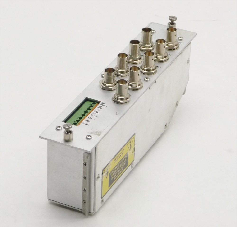 SCIENTIFIC ATLANTA 565437 98038 BNC REAR INTERFACE MODULE ASSEMBLY